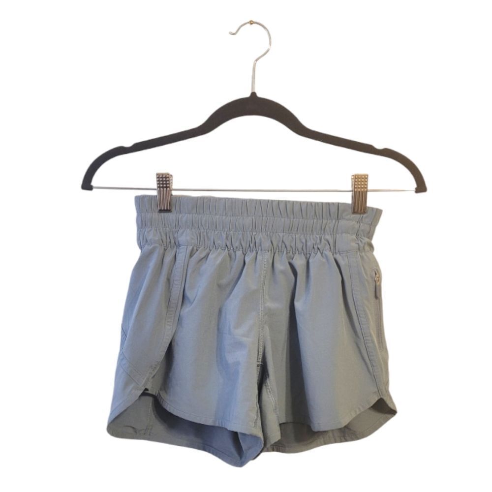 Lululemon Light Dusty Blue Running Shorts